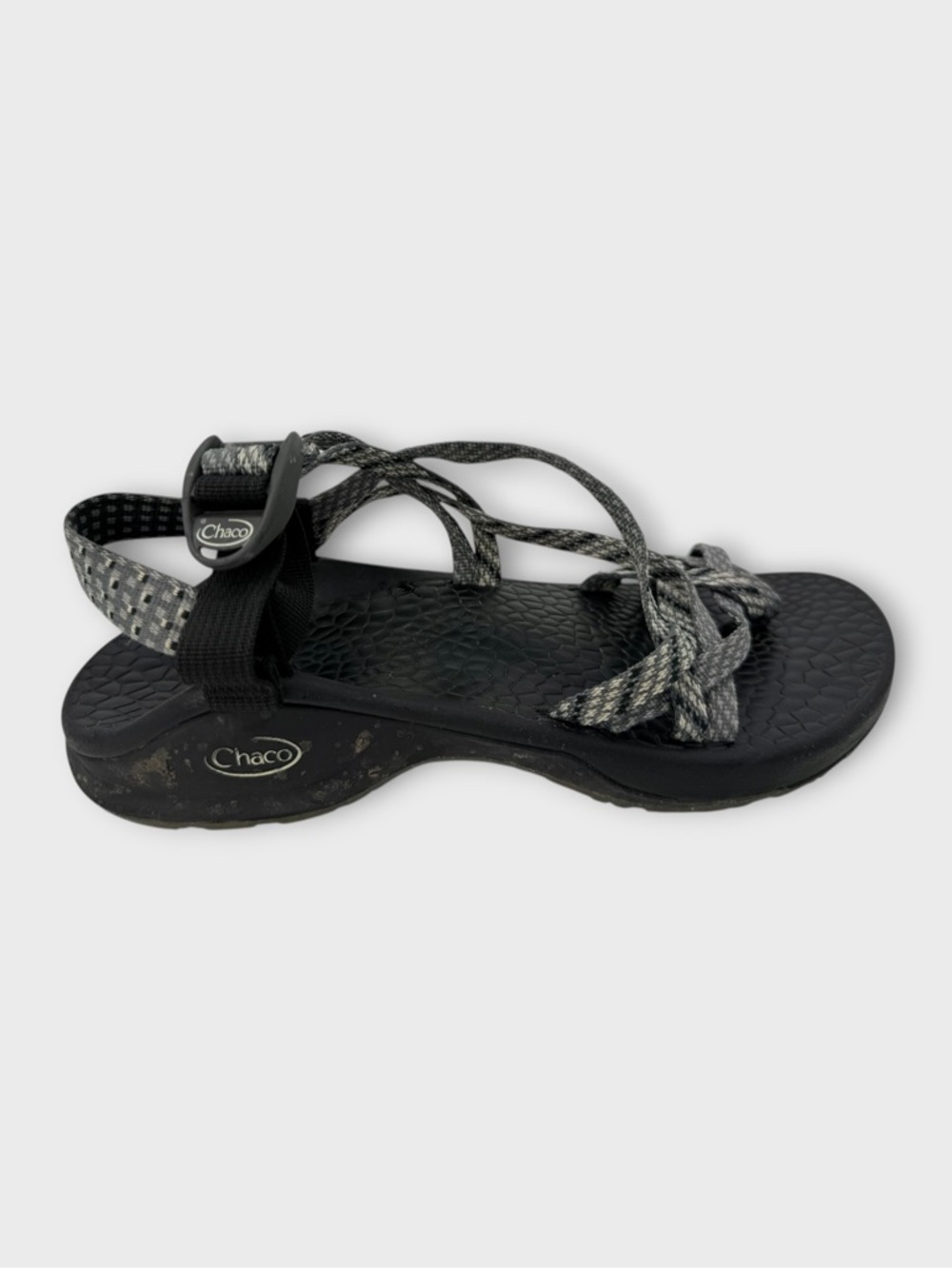 Chaco Women’s Black & Gray Strappy Outdoor Sandal ZX2 Classic Size 10